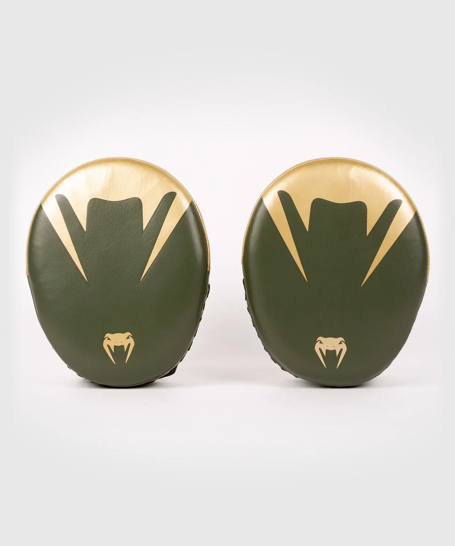 Venum Pro Boxing Boxpratzen - Khaki Grün/Gold