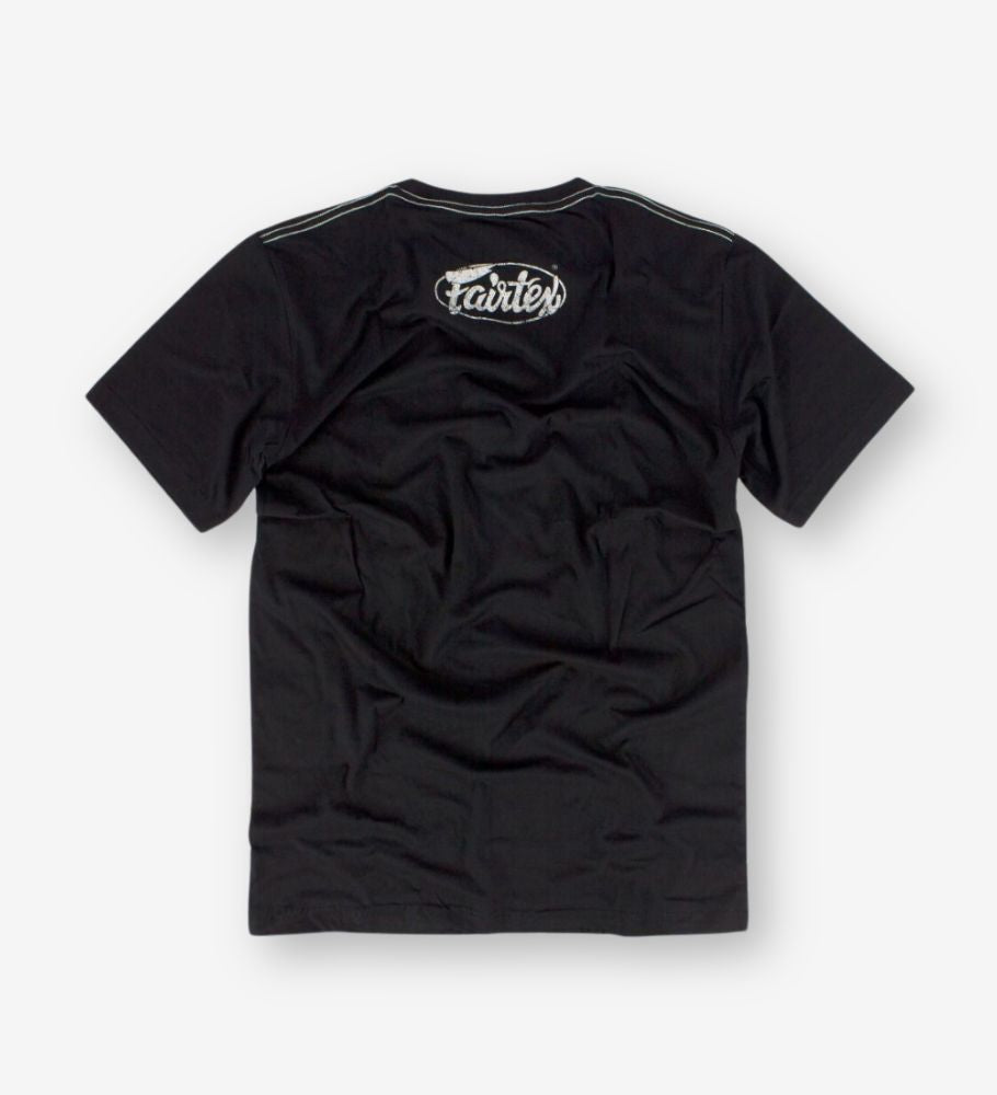 Fairtex T-Shirt Oval - Schwarz - The Fight Company Deutschland