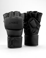 Caged MMA Handschuhe Shadow - Schwarz/Schwarz