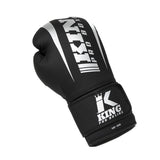 King Pro Boxing Boxhandschuhe Revo – Schwarz/Silber