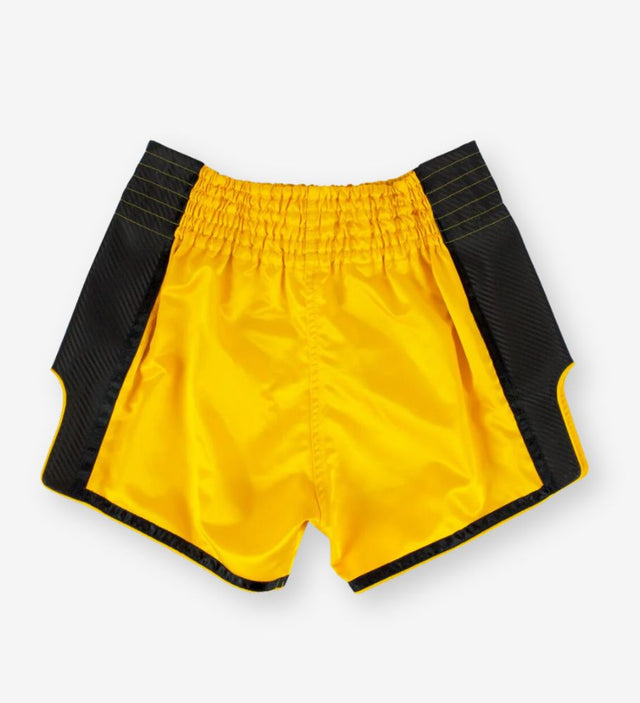 Fairtex Muay Thai Shorts Satoru - Gelb/Schwarz - The Fight Company Deutschland