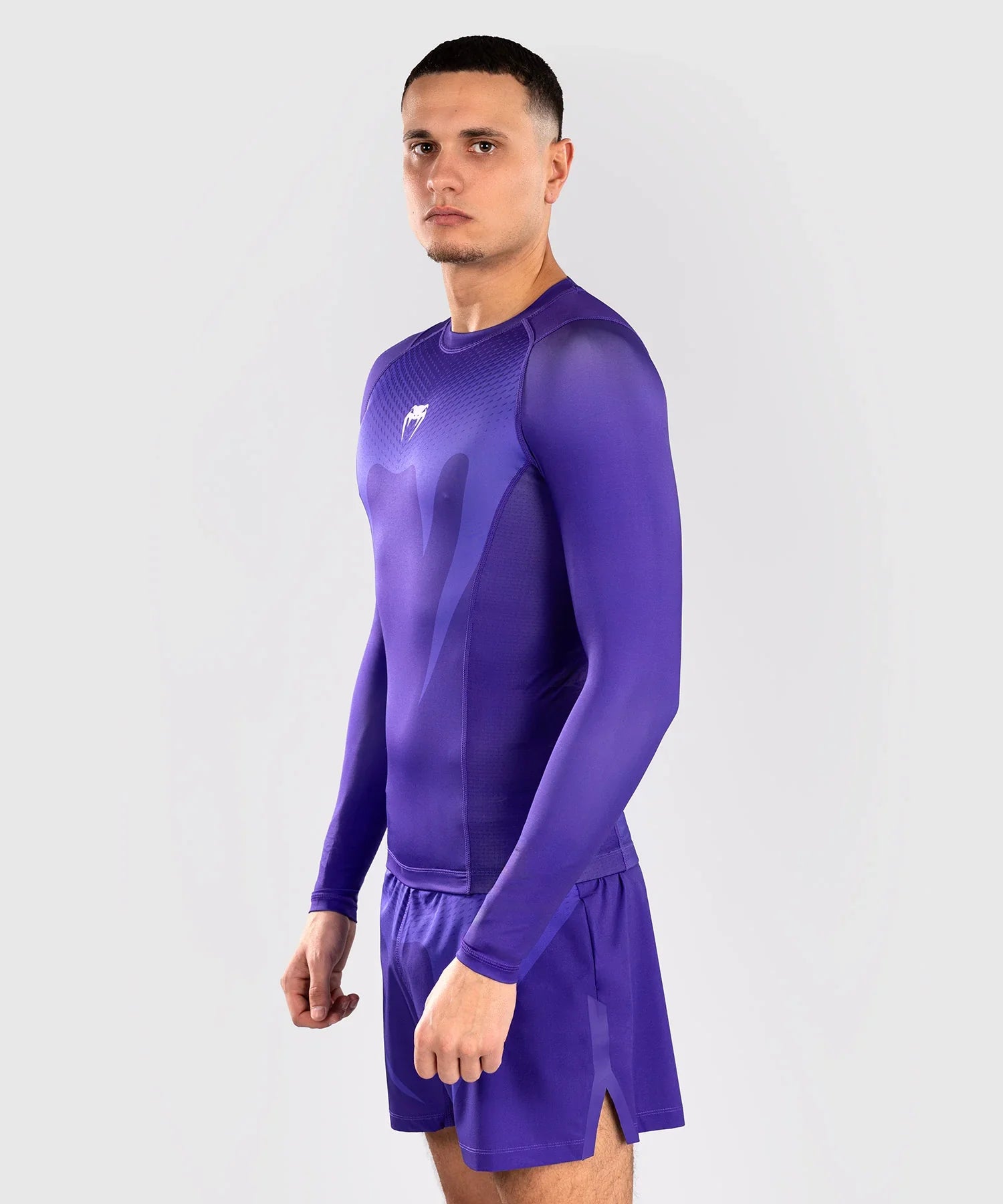Venum No Gi Rashguard Langarm – Lila