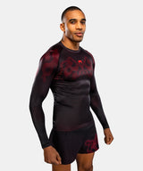 Venum Rashguard Spectre Lange Ärmel - Schwarz/Rot