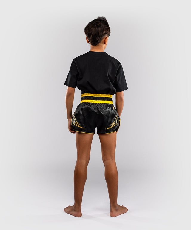 Venum Muay Thai Shorts Bangkok Fury Kinder - Schwarz/Gold