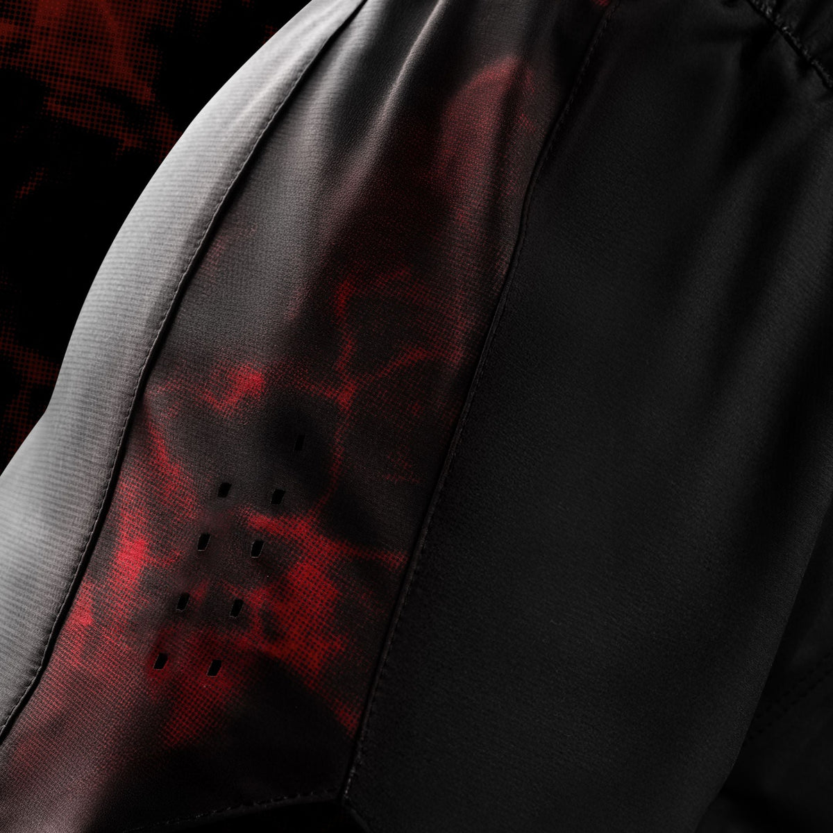 Hayabusa x UFC BJJ MMA Shorts Damen - Schwarz/Rot