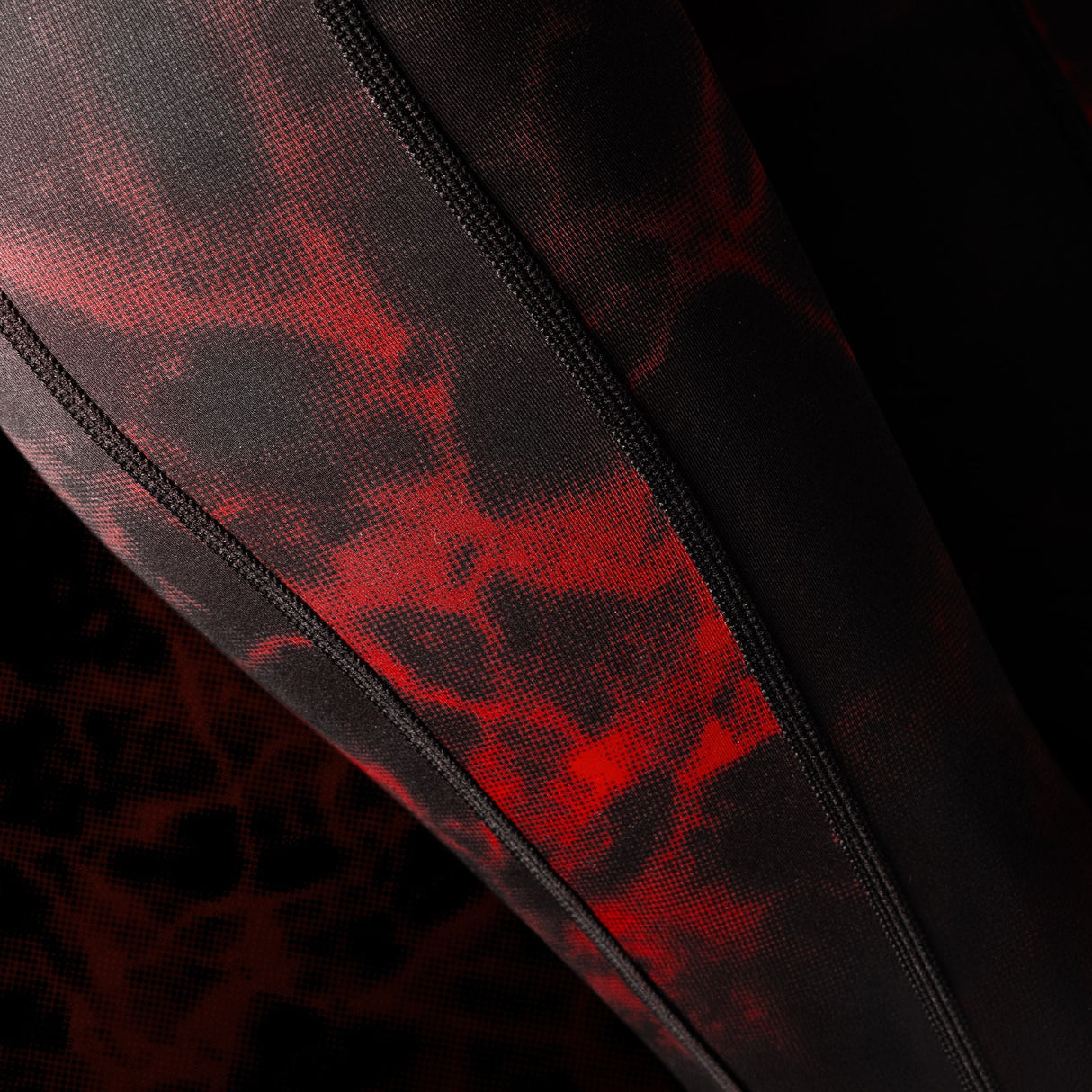 Hayabusa x UFC BJJ Leggings Damen - Schwarz/Rot