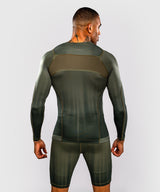 Venum Rashguard Stealth Lange Ärmel - Khaki/Militärgrün