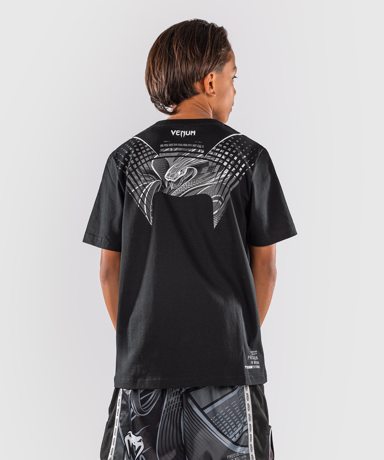 Venum T-Shirt Crimson Viper 2.0 Kinder - Schwarz/Grau