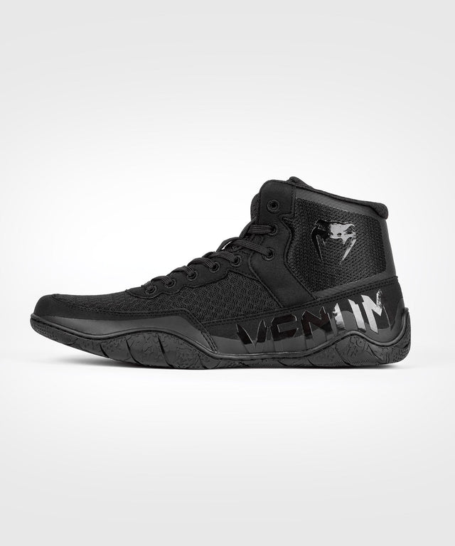 Venum Wrestling Schuhe Elite - Schwarz