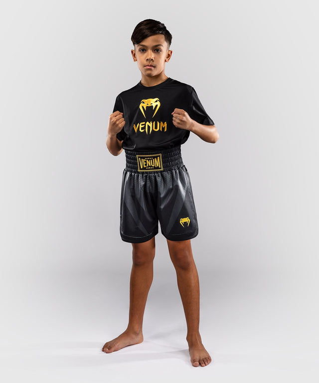 Venum Attack Boxhose Kinder - Schwarz/Gold