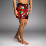 Venum UFC MMA Shorts Unrivaled Brandon Moreno - Rot