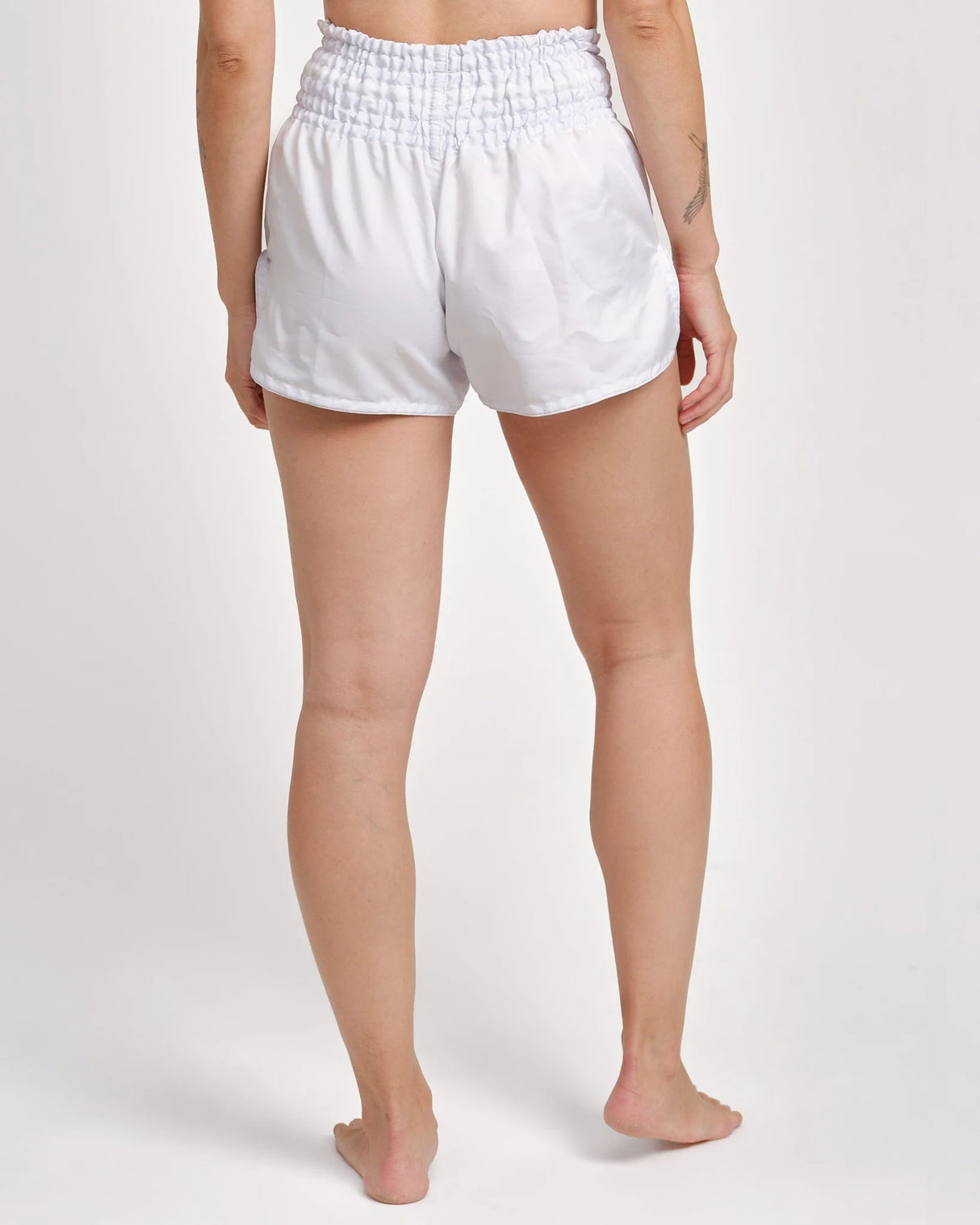 Caged Classic Muay Thai Shorts - Weiss