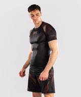 Venum Rashguard No-Gi 6.0 Kurzarm – Schwarz/Braun
