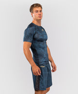 Venum Rashguard Fushiguro Kurzarm - Blau