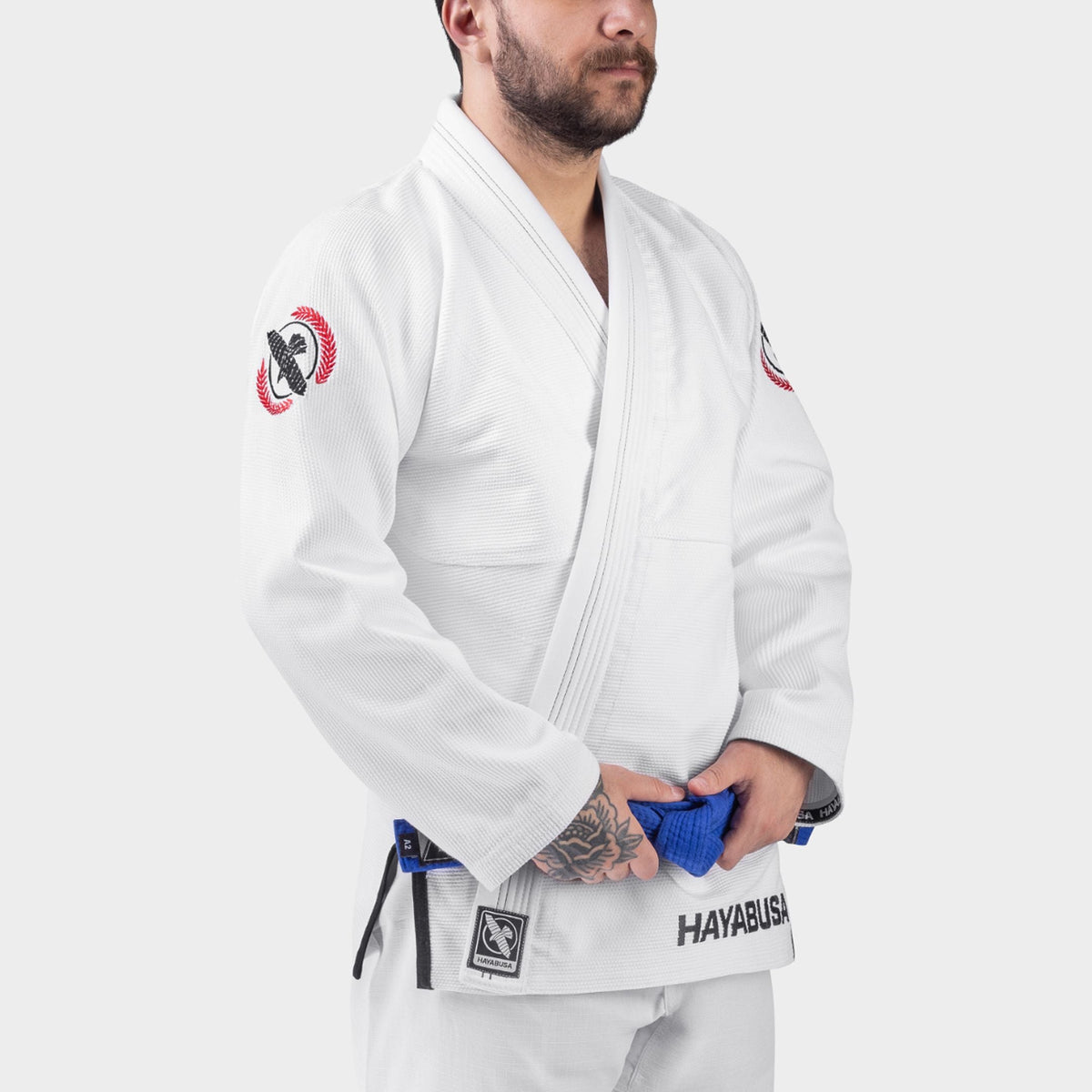 Hayabusa BJJ Gi Jacke Valor Lightweight - Weiß