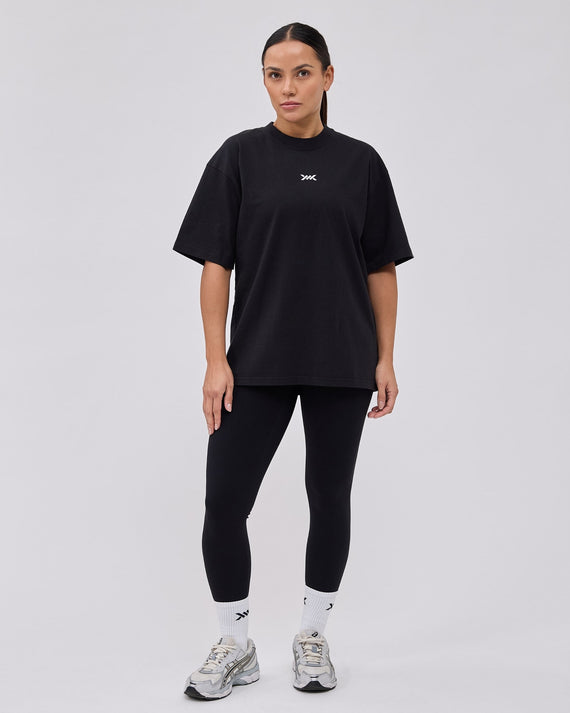 Caged Classic T-shirt - Schwarz