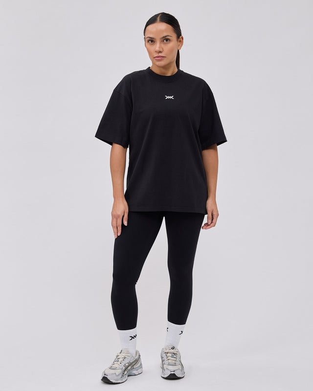 Caged Classic T-shirt - Schwarz