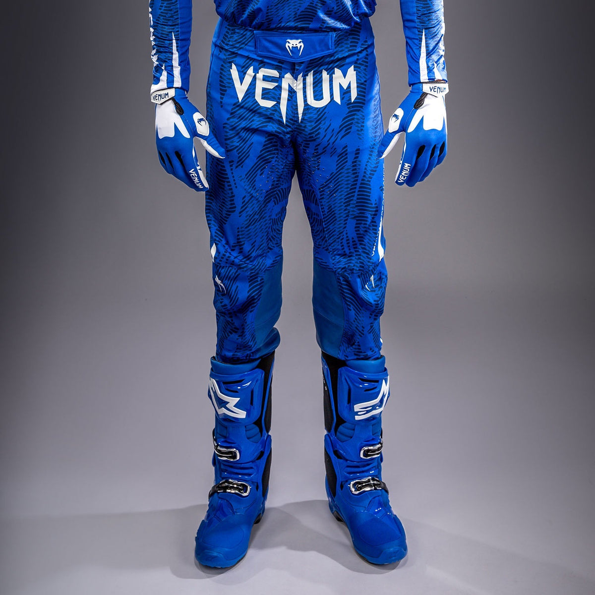 Venum MX Elite Motocross-Hose - Blau
