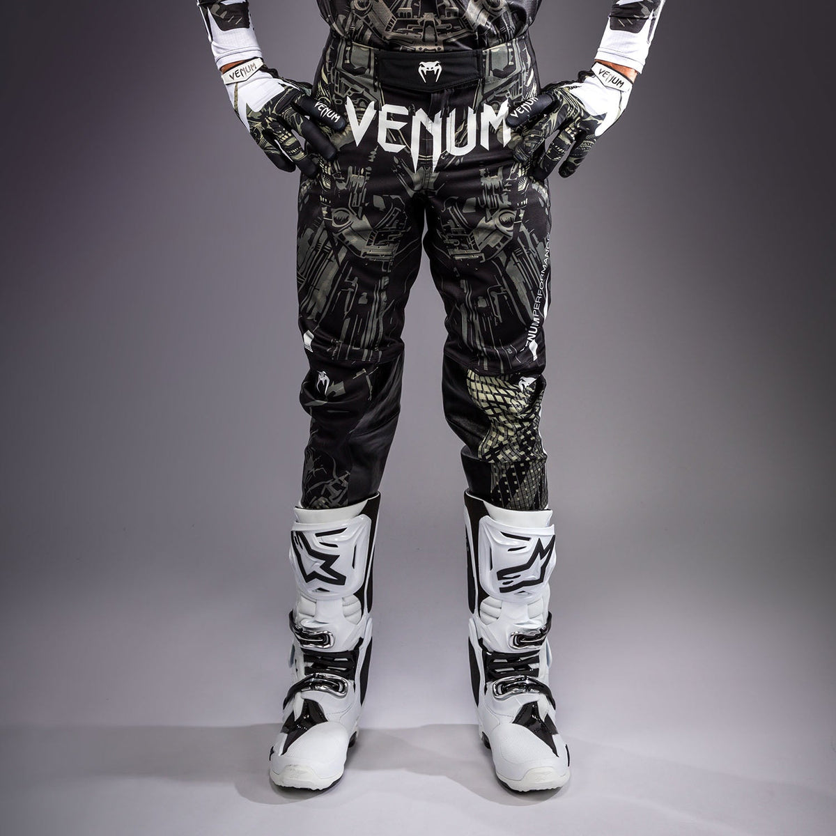 Venum MX Elite Motocross-Hose - Schwarz/Sand