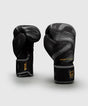 Venum Boxhandschuhe Matupa Schwarz/Grau/Gold - Vorderansicht