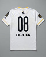 King Pro Boxing T-Shirt Dry-Fit ‚08‘ – Weiss/Gold