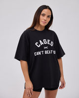 Caged Club T-shirt - Schwarz