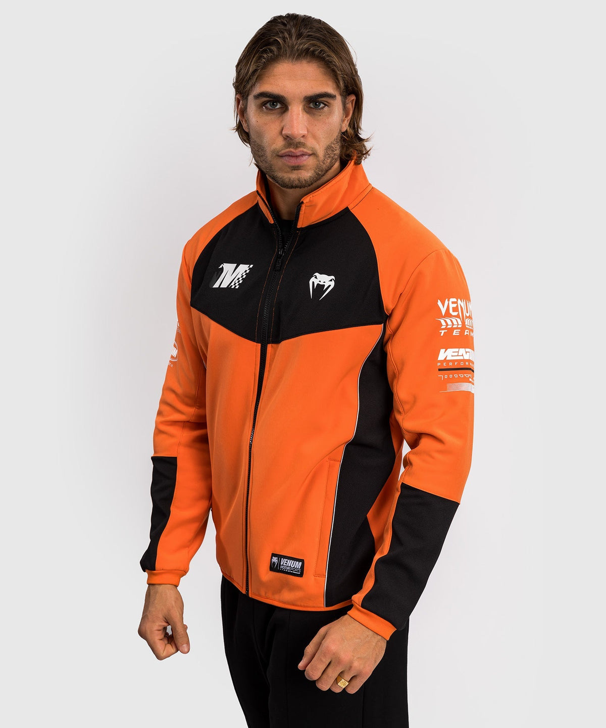 Venum Motorsport Softshell Jacke - Orange