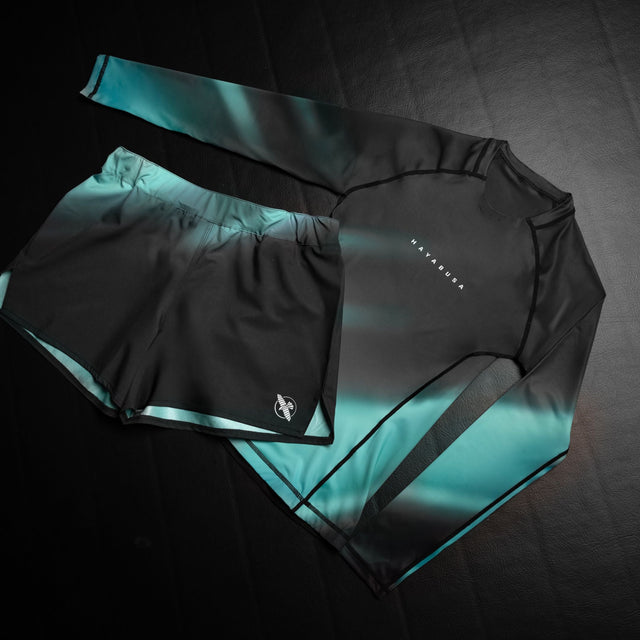 Hayabusa MMA Shorts Apex Nova Lightweight Damen - Petrol