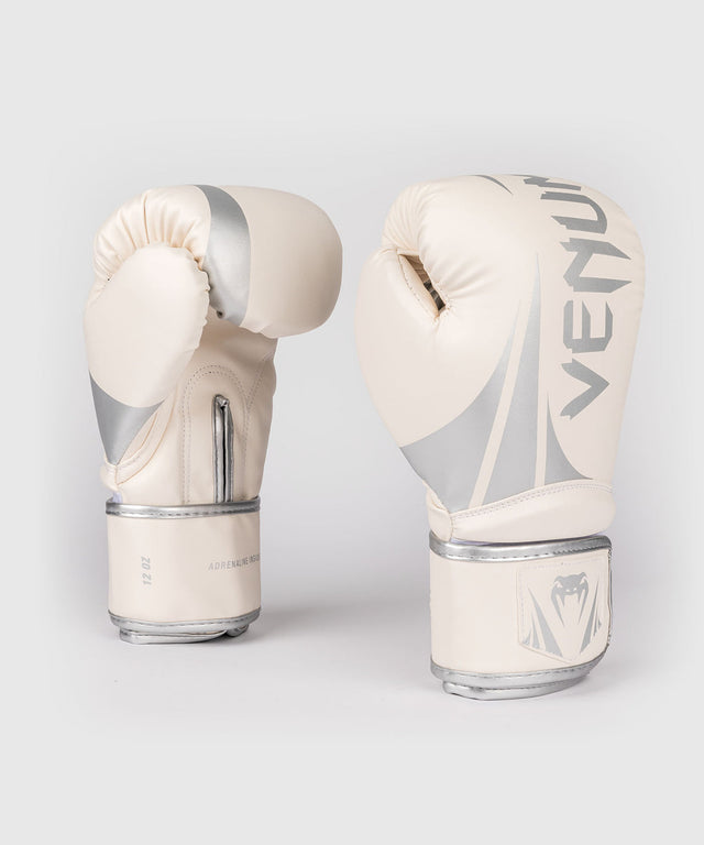 Venum Boxhandschuhe Challenger 2.5 – Weiss/Silber