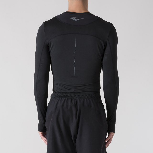 Everlast Rashguard Langarm - Schwarz