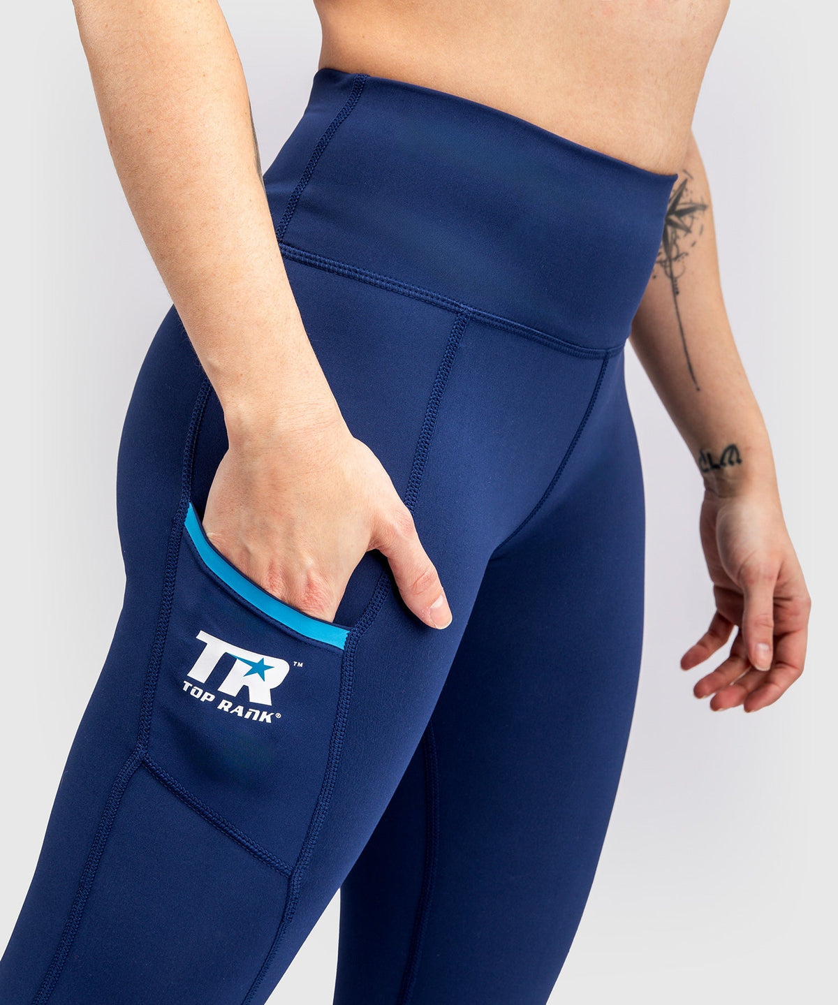 Venum x Top Rank Original Leggings Damen - Marineblau