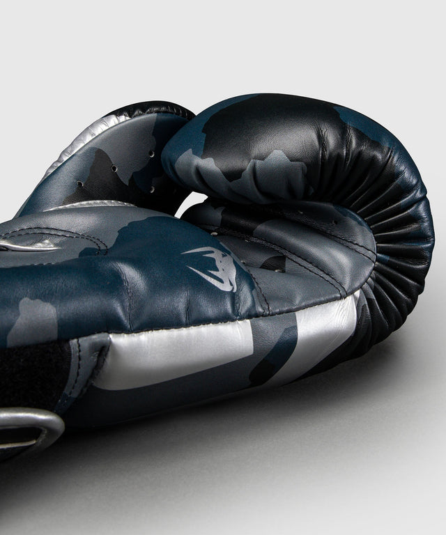 Venum Boxhandschuhe Elite Camo - Dunkelblau/Blau