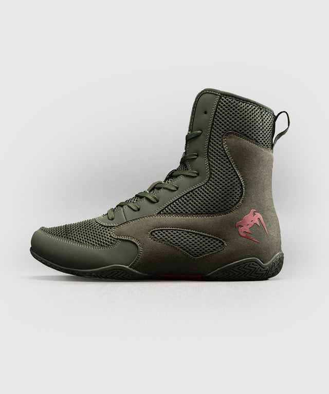 Venum Boxschuhe Contender - Khaki/Rot