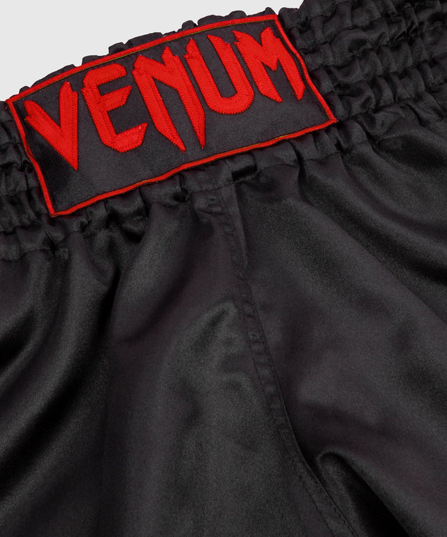 Venum Muay Thai Shorts Classic - Schwarz/Rot