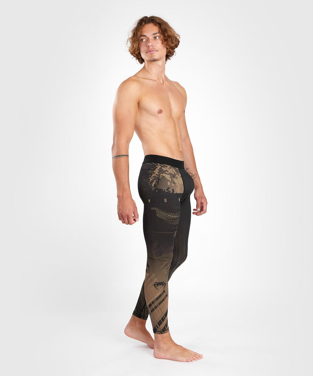 Venum Kompressionshose Gorilla Jungle - Schwarz/Sand