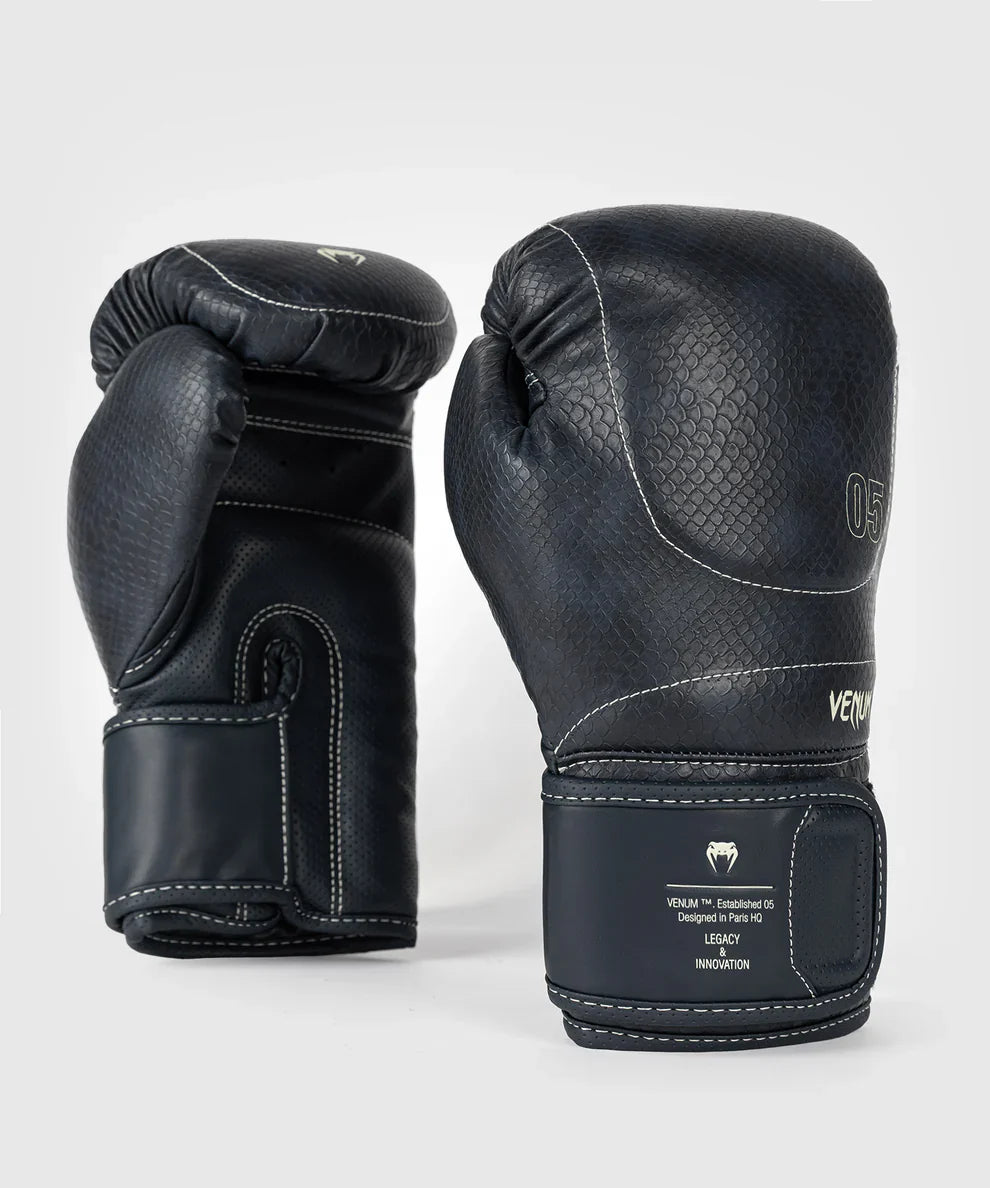 Venum Boxhandschuhe Impact Evo Scales – Nachtblau
