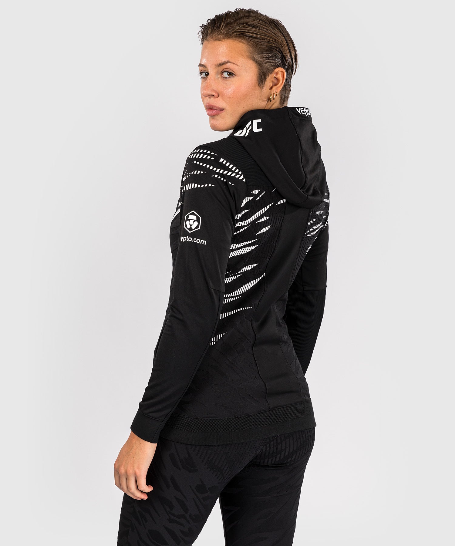 Venum UFC Hoodie Fusion Damen by Authentic Fight - Schwarz