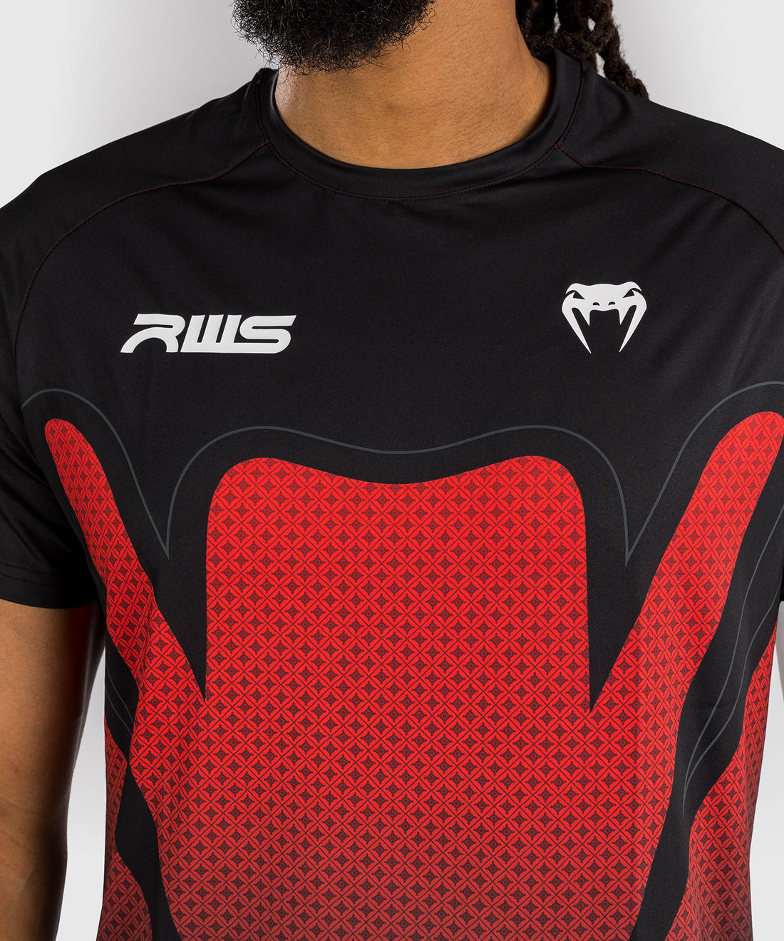 Venum x RWS 2.0 Dry-Tech T-Shirt – Schwarz/Rot