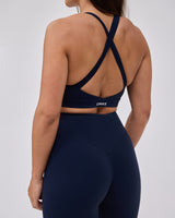 Caged Essential Leggings - Marineblau