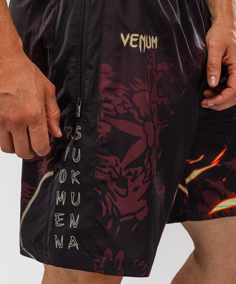 Venum Trainingsshorts Sukuna - Schwarz/Hellbeige