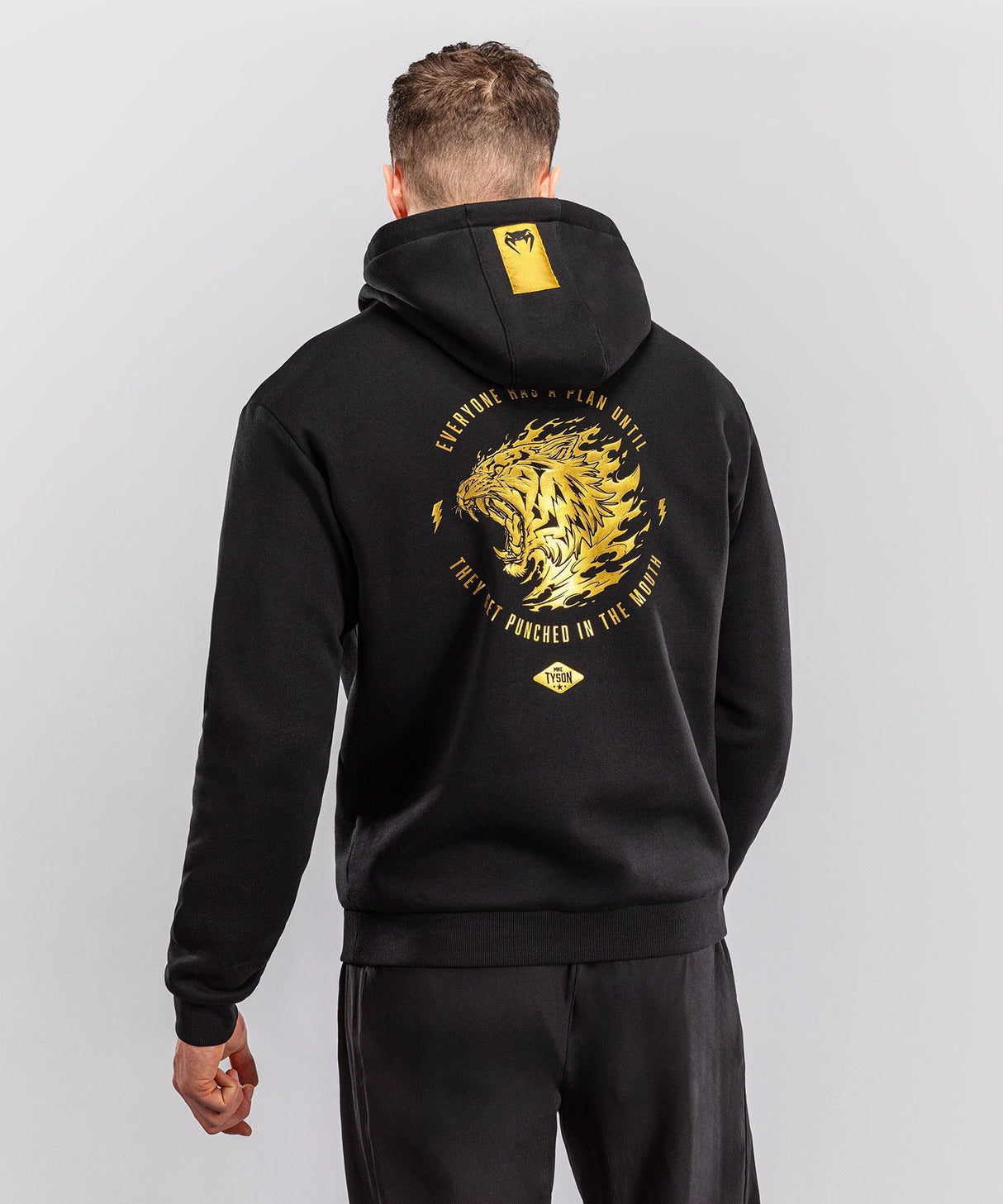 Venum x Mike Tyson Hoodie Tiger – Schwarz/Gold