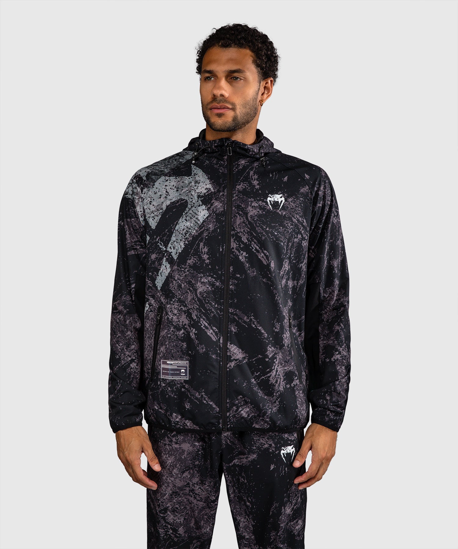 Venum Trainingsjacke Rage & Workout - Schwarz/Grau