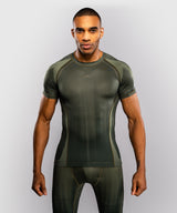 Venum Rashguard Stealth Kurzarm – Khaki/Armeegreen