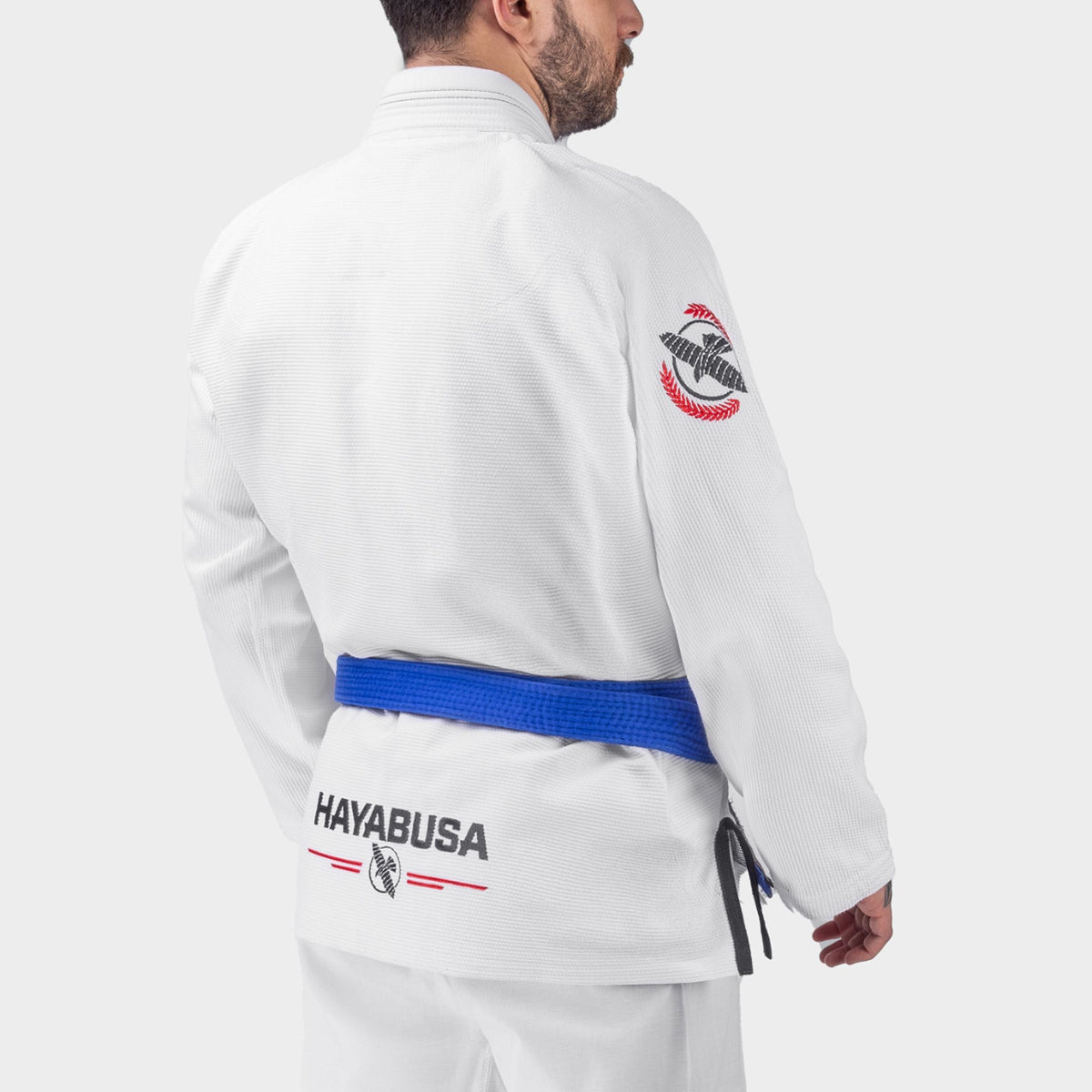 Hayabusa BJJ Gi Jacke Valor Lightweight - Weiß