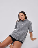 Caged Classic T-shirt - Washed Grau