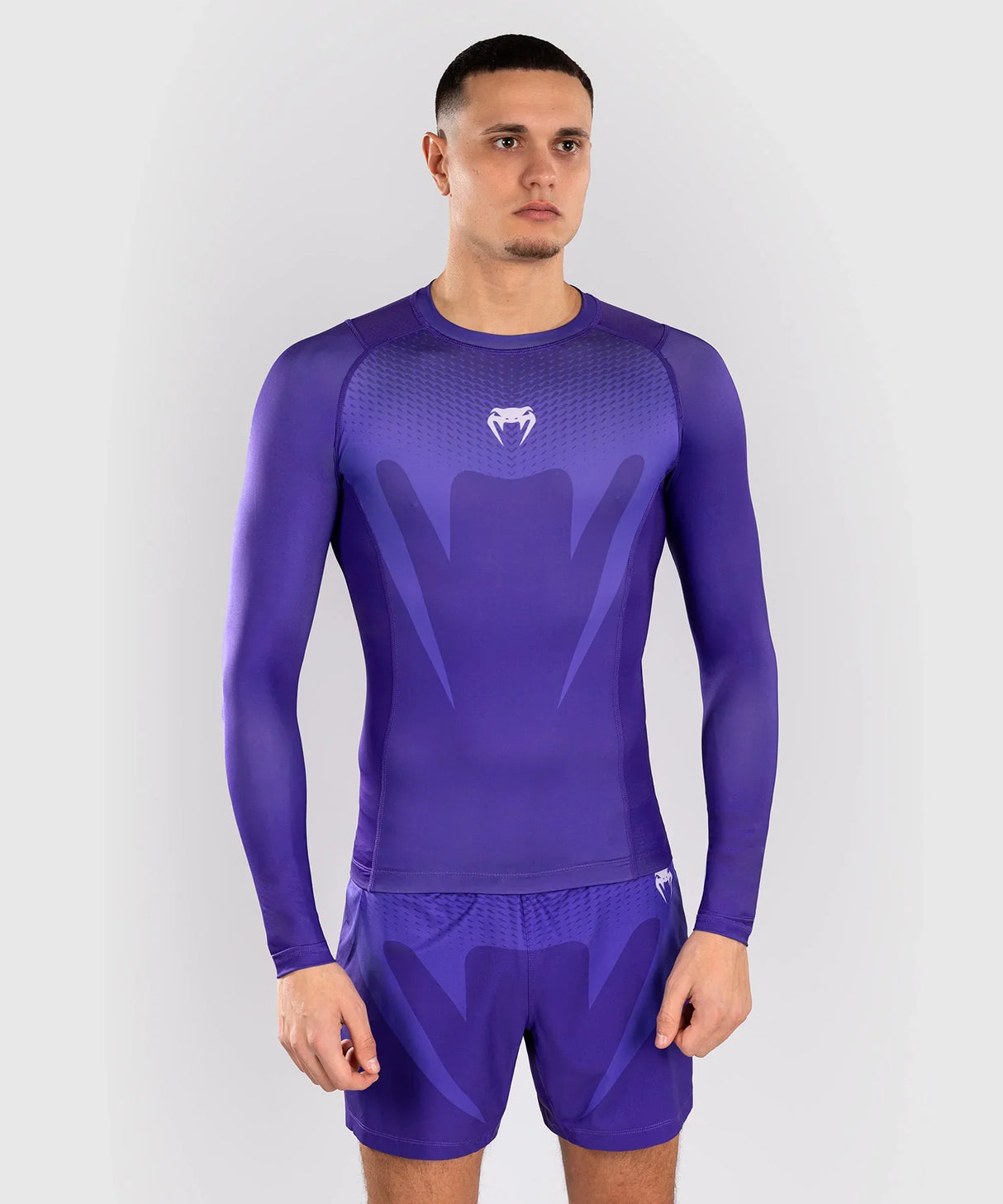 Venum No Gi Rashguard Langarm – Lila