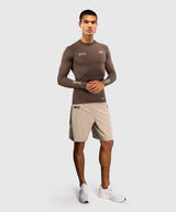 Venum UFC Rashguard Unity Lange Ärmel - Braun