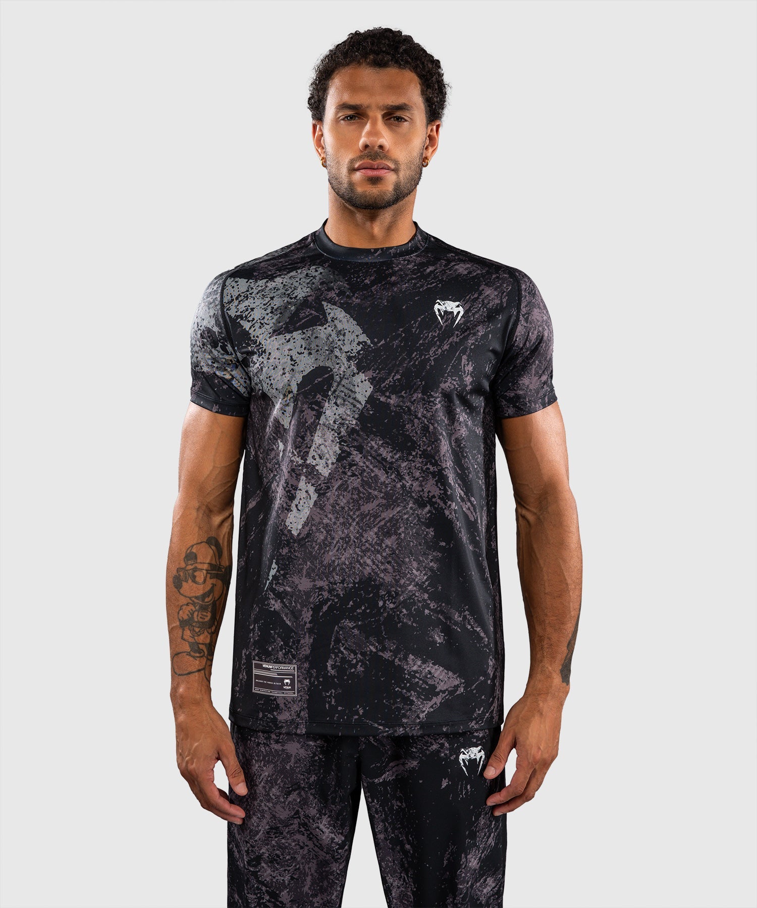 Venum T-Shirt Rage & Workout - Schwarz/Grau