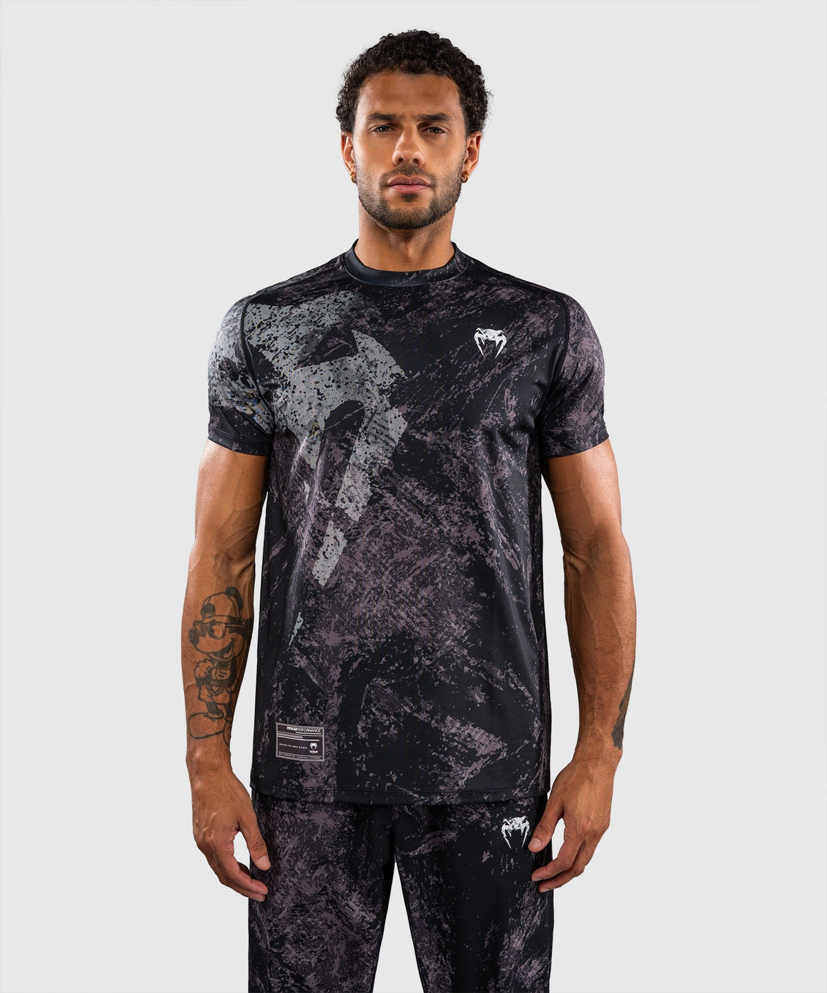 Venum T-Shirt Rage & Workout - Schwarz/Grau