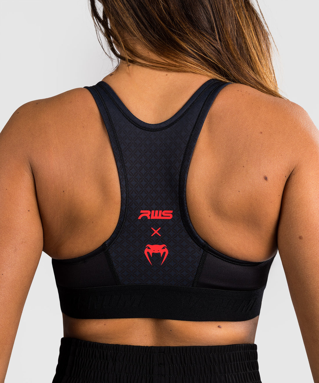 Venum x RWS 2.0 Sport-BH – Schwarz/Rot